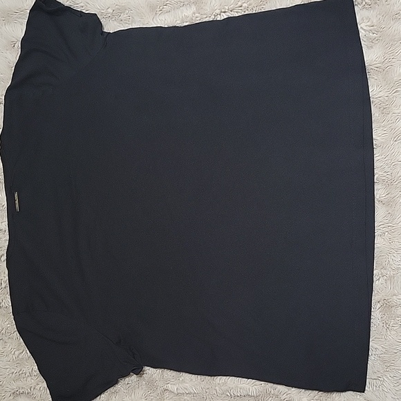 MICHAEL Michael Kors Black Top with Eyelet Sleeves - Picture 4 of 5